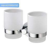 Стакан Кosmos для зубных щеток двойная ш/к 0805